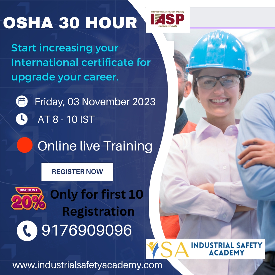 Online Industrial Safety Courses - Safety Course In Chennai