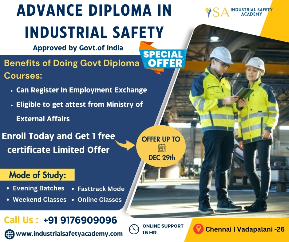 Fire And Safety Course In Chennai - Safety Course In Chennai