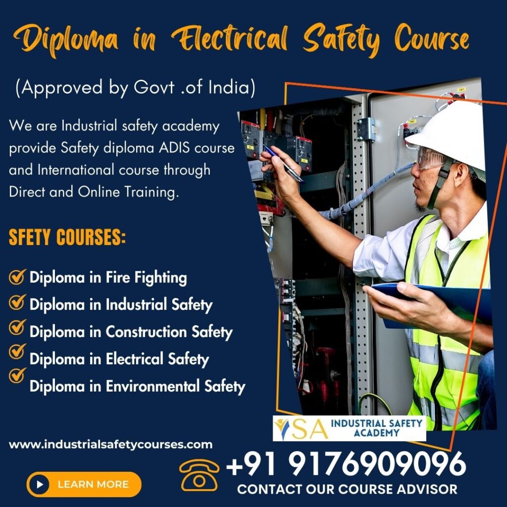 Electrical Safety Course in Trichy, safety course in trichy, fire and safety courses