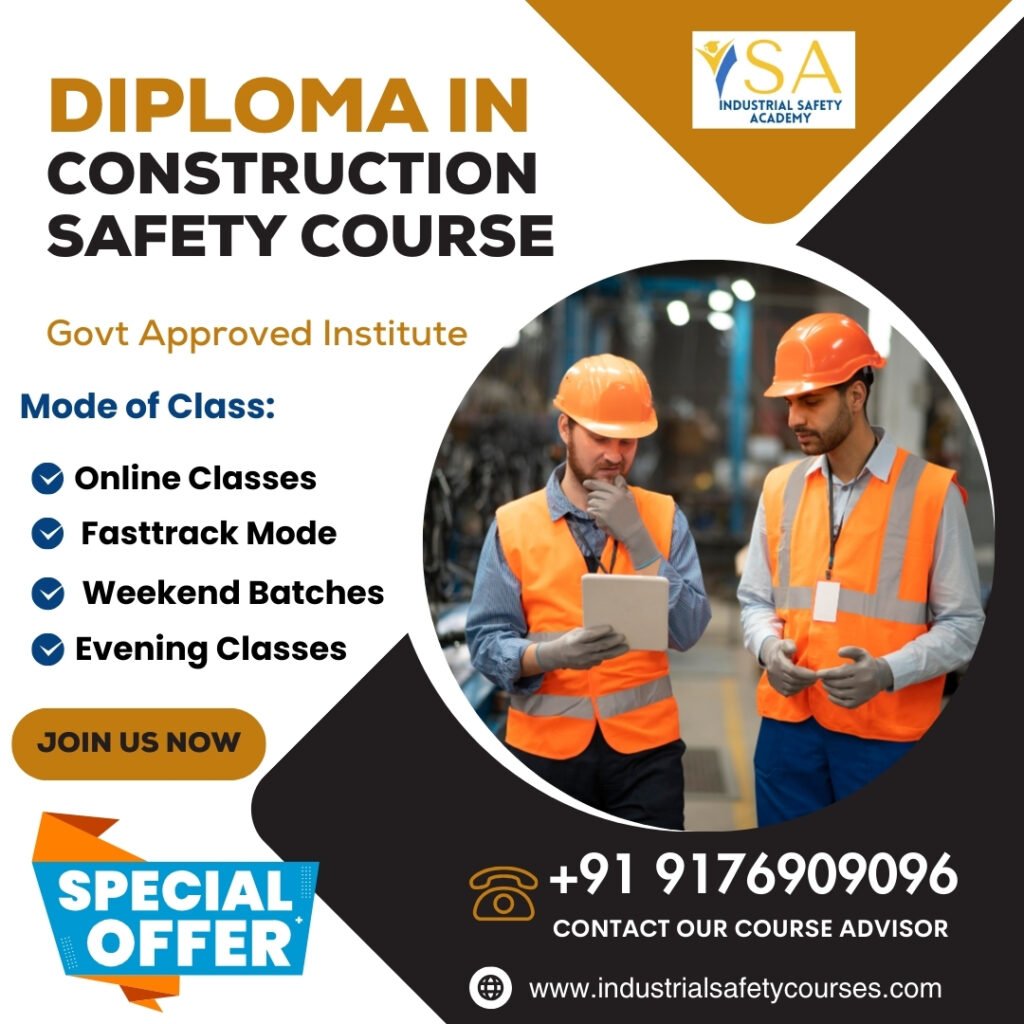 Construction Safety Course in Vizag, fire and safety course in vizag,