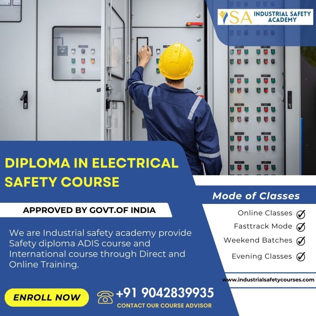 Electrical Safety Course in Pondicherry Safety Course in Pondy Electrical Safety Course in Pondicherry Safety Course in Pondy