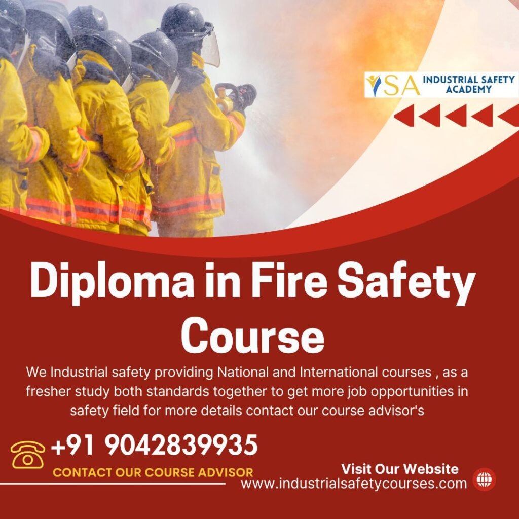Fire and safety Course in Nagercoil, safety course in nagercoil